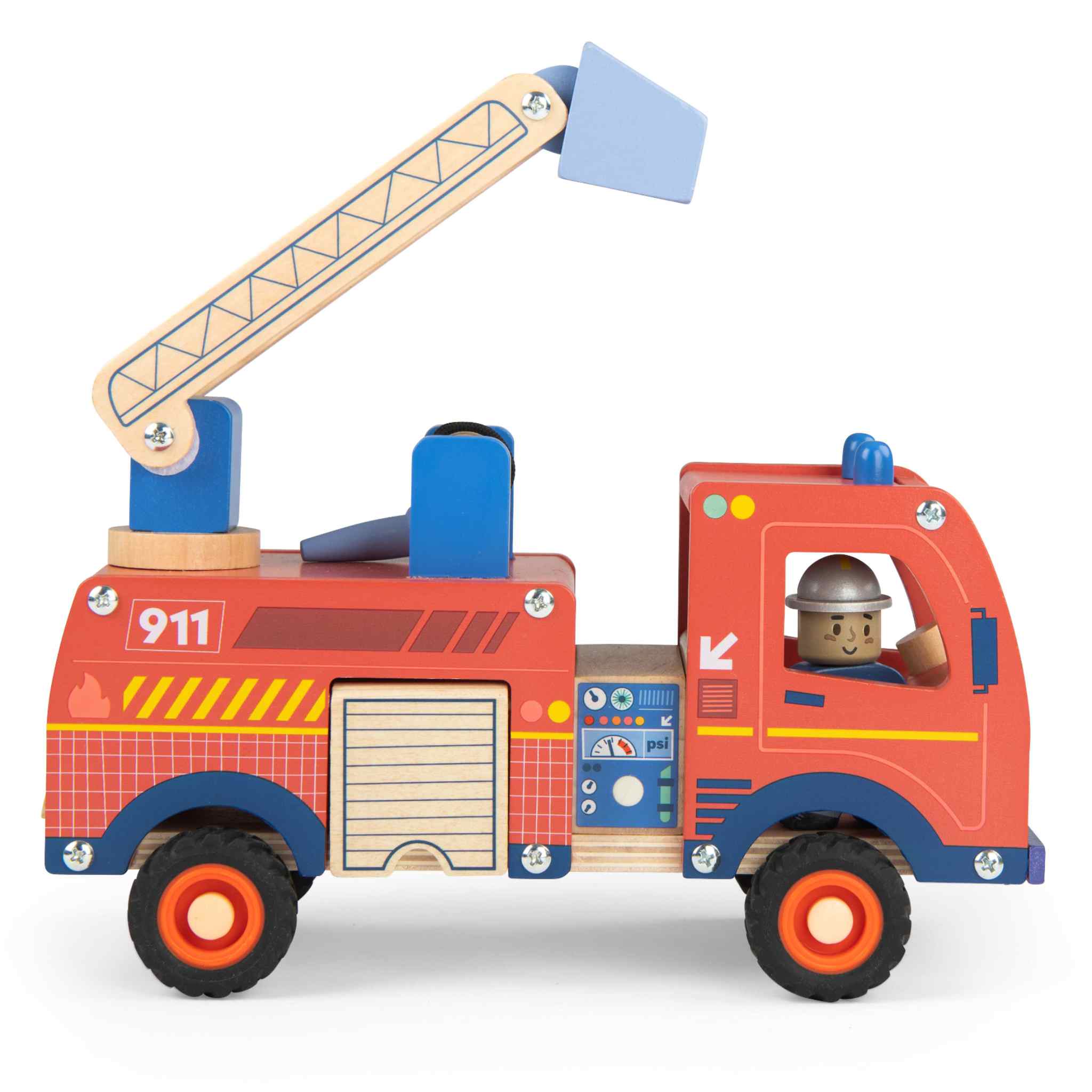 Wooden fire engine
