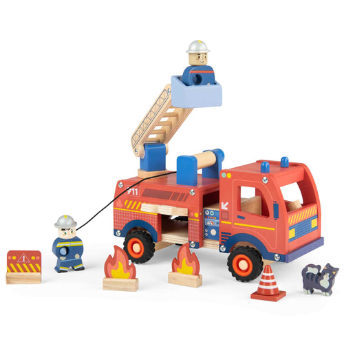 Wooden fire engine