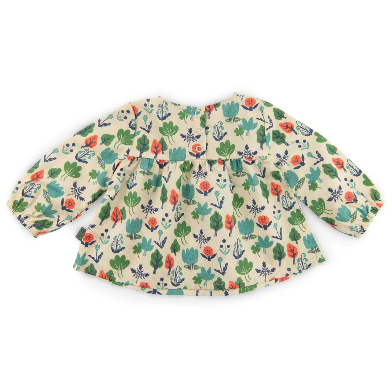 Printed cotton shirt, Odette