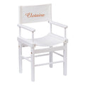 Moulin Roty | Sedia da regista personalizzabile, Bianco