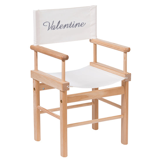 Moulin Roty | Sedia da regista personalizzabile, Naturale per bambini
