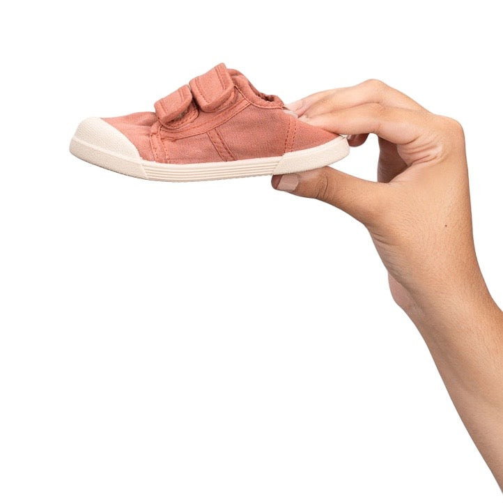 Scarpe in tela, Terracota