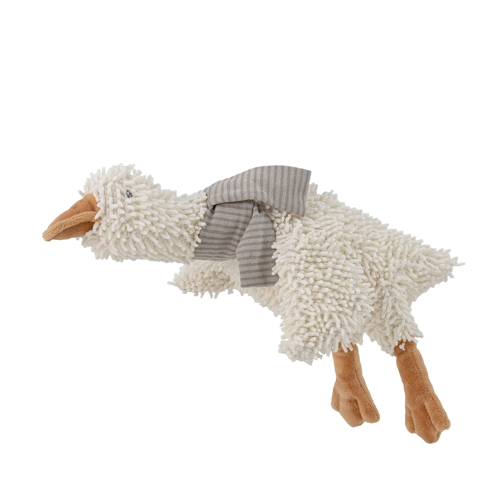 Doudou anatra Gaspard bianco e morbido | Bloomingville Mini