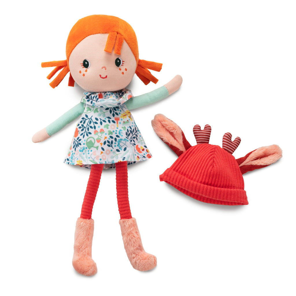 Fabric doll with box, Stella