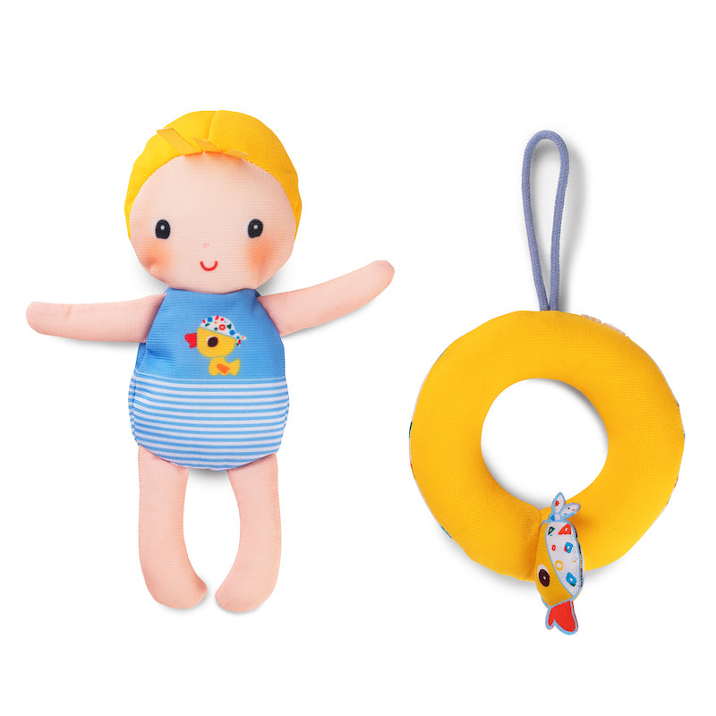 Pupazzo da bagno papera
