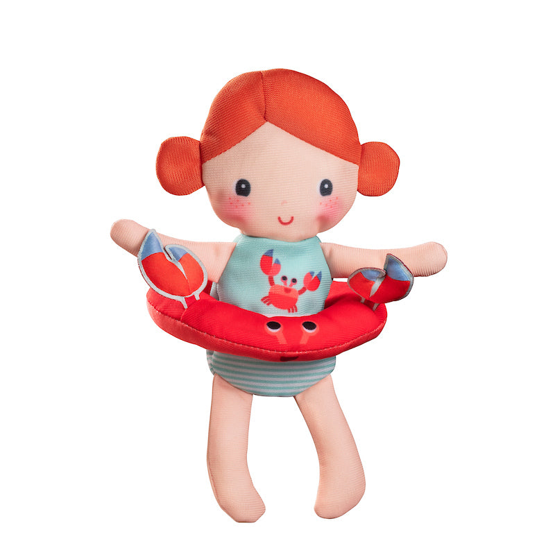 Crab bath doll