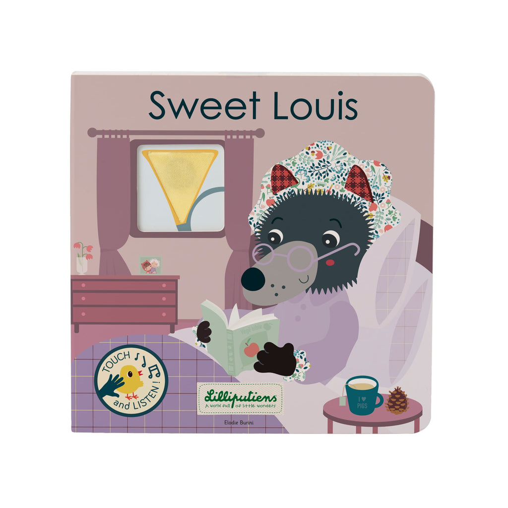 Libro tattile e sonoro Sweet Louis