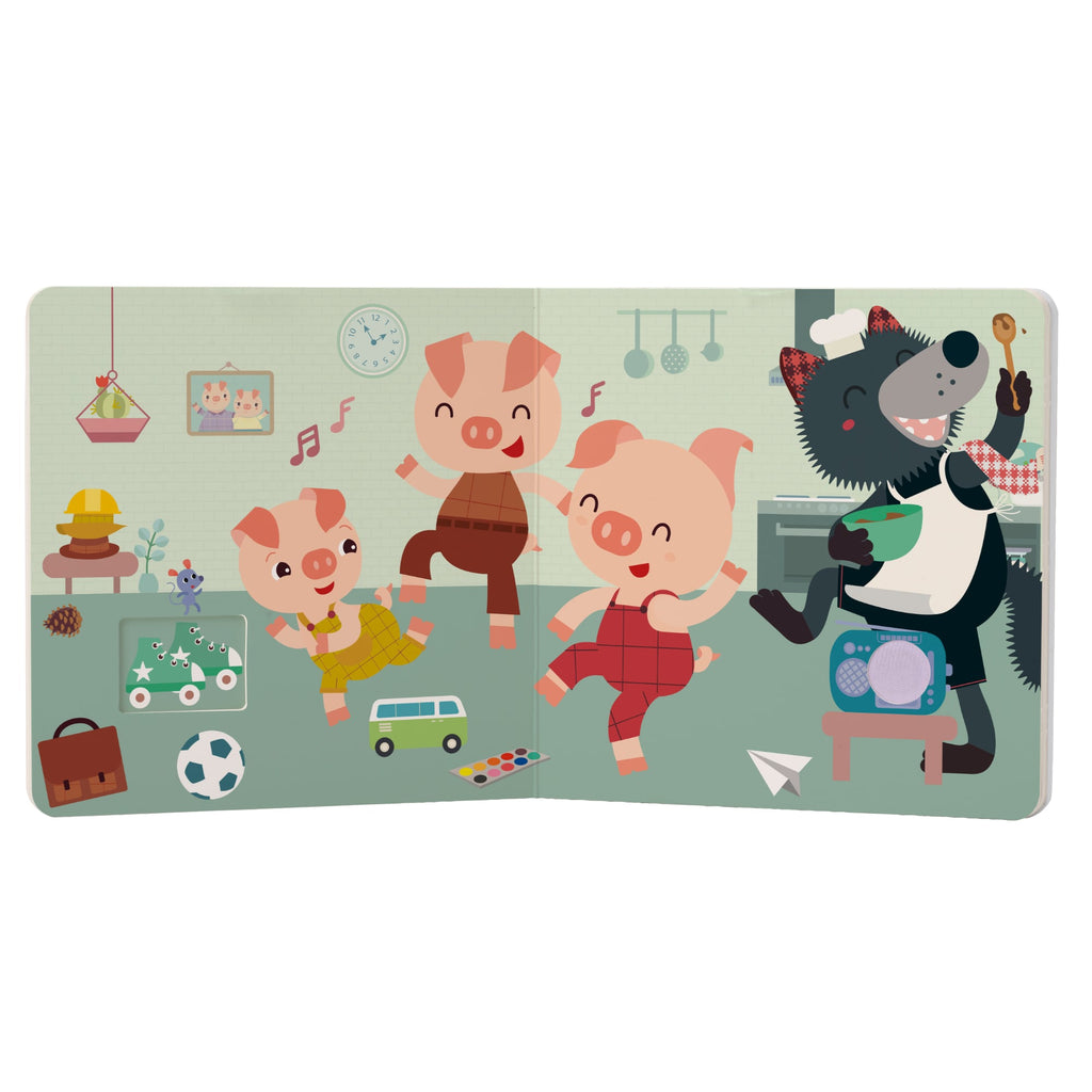 Libro tattile e sonoro Sweet Louis
