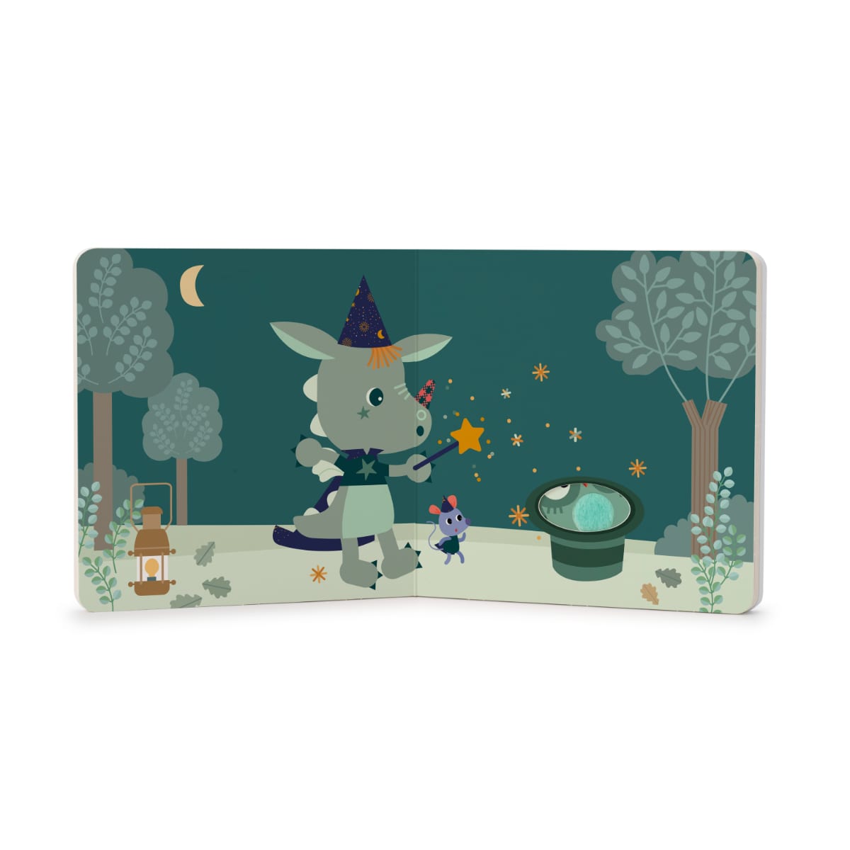 Libro tattile e sonoro Happy forest | Lilliputiens