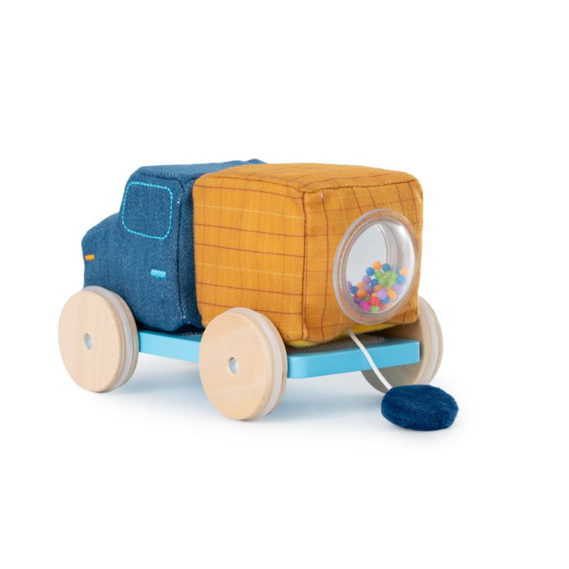 Pull-Along Activity Truck, Blue