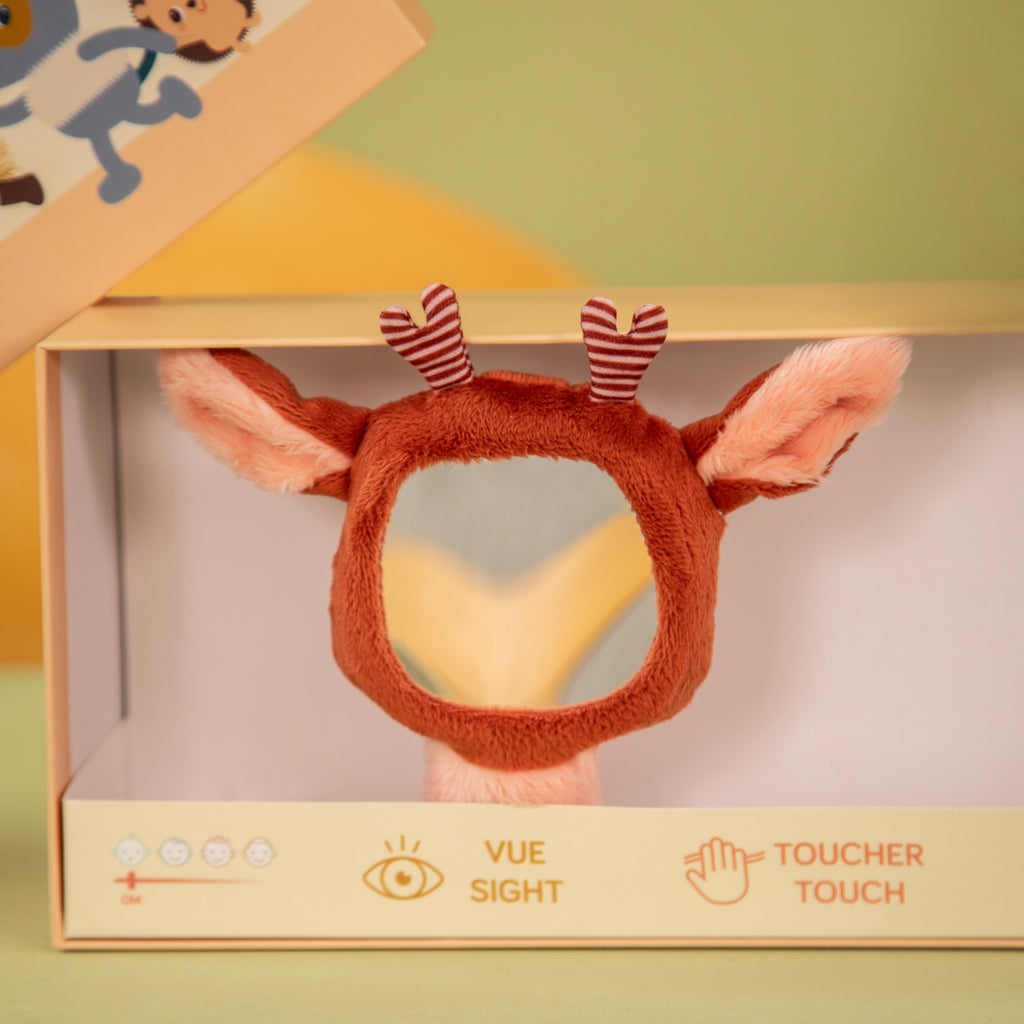 Set da 3 sonagli sensoriali in scatola Lena