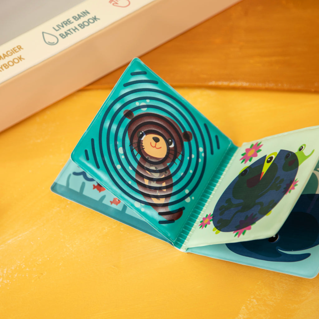 Set regalo 3 libri sensoriali per bambini - Giardino