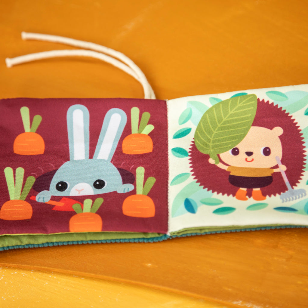 Set regalo 3 libri sensoriali per bambini - Giardino