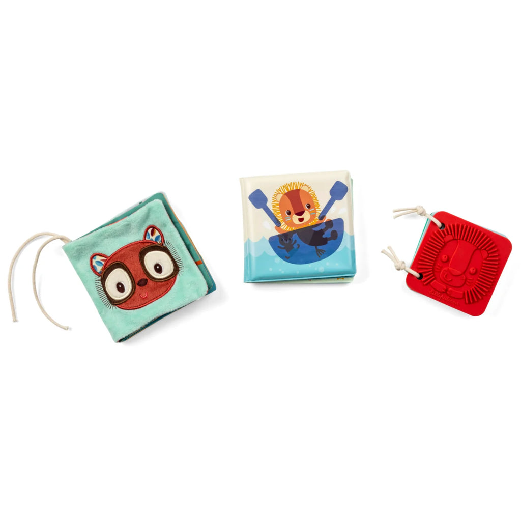 Set di 3 libri sensoriali Giungla Lilliputiens - foto 1