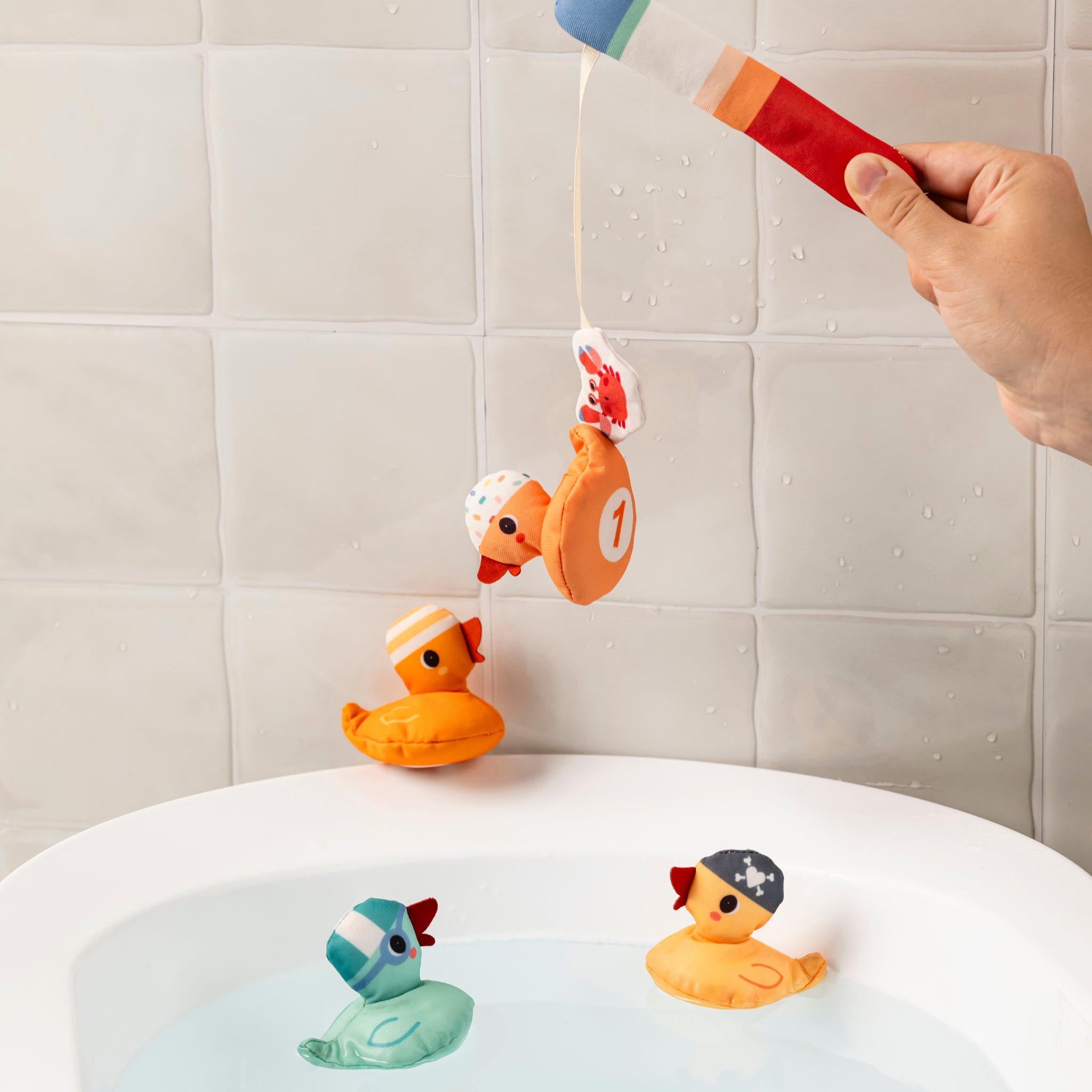Magnetic Bath Fishing Game, Ducks