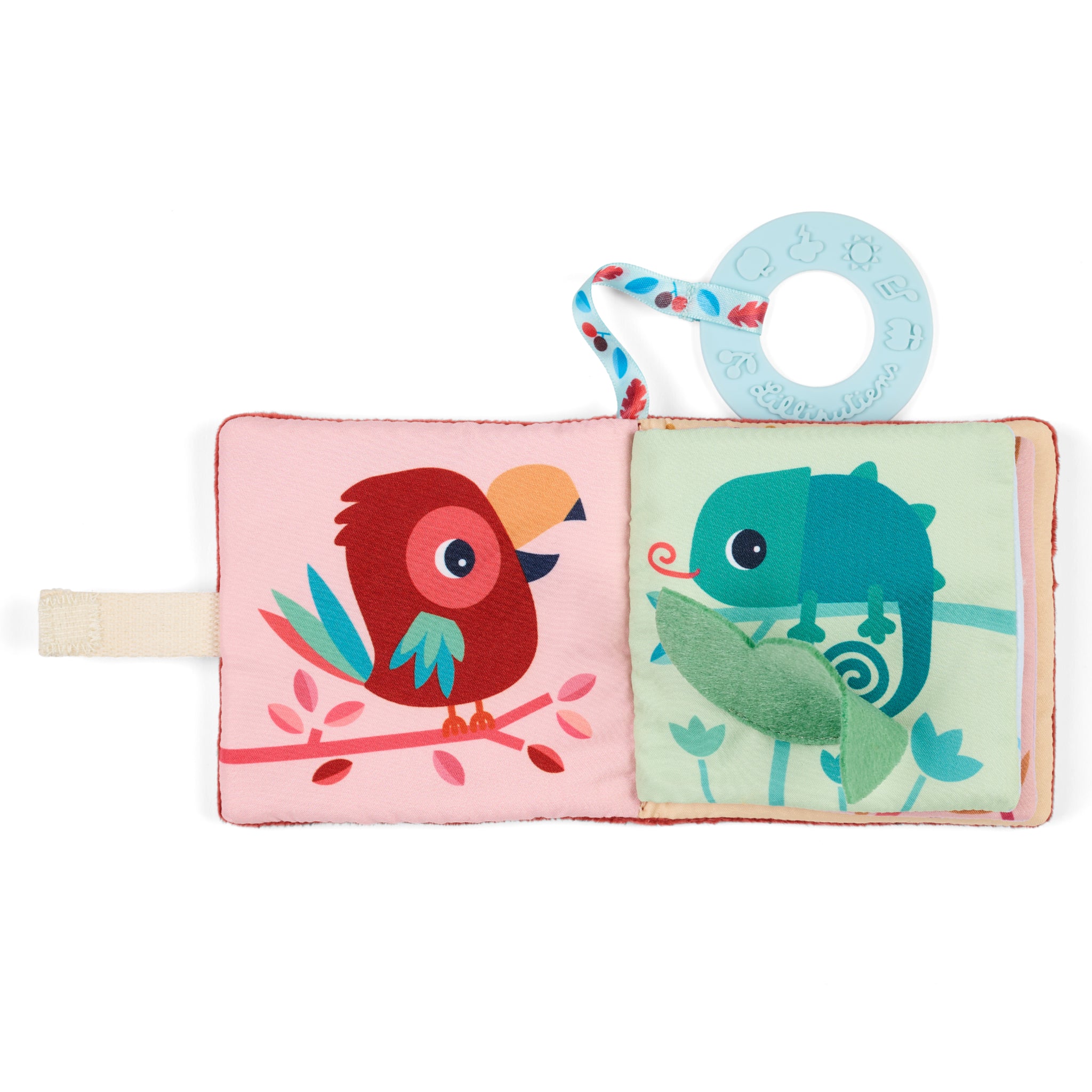 Giocolibro in tessuto Jack il leone