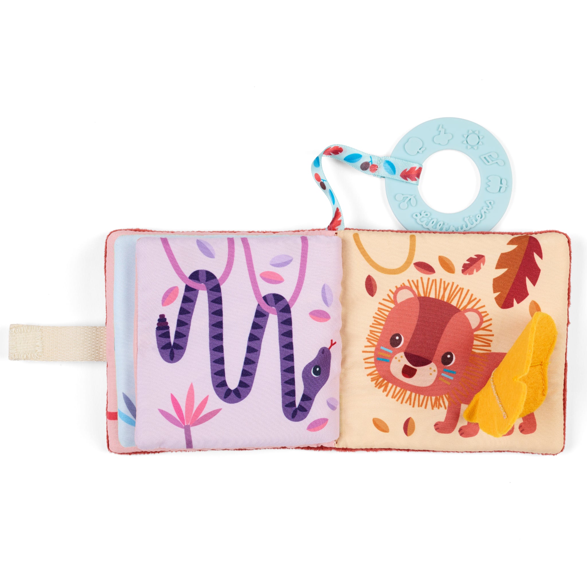 Giocolibro in tessuto Jack il leone