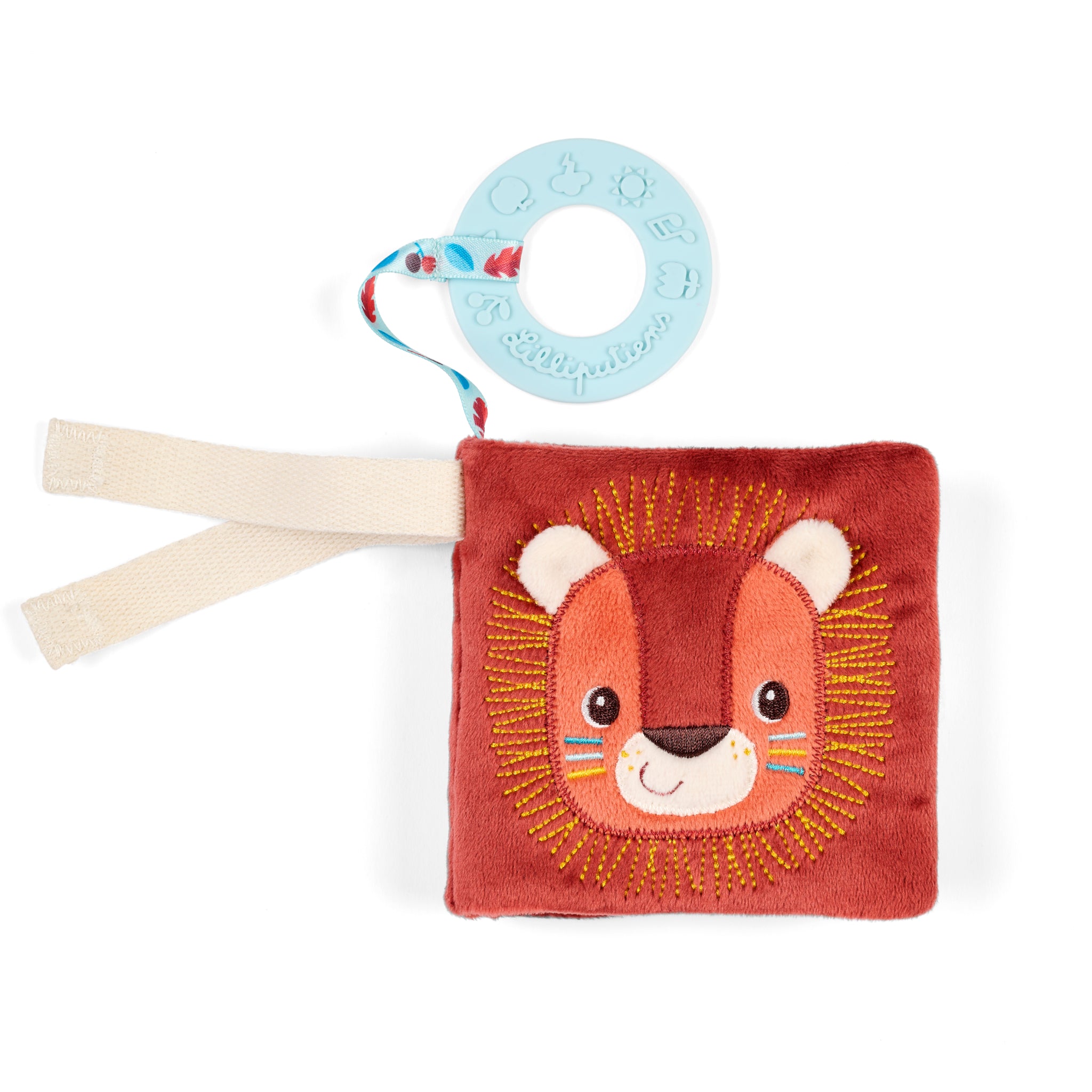 Giocolibro in tessuto Jack il leone