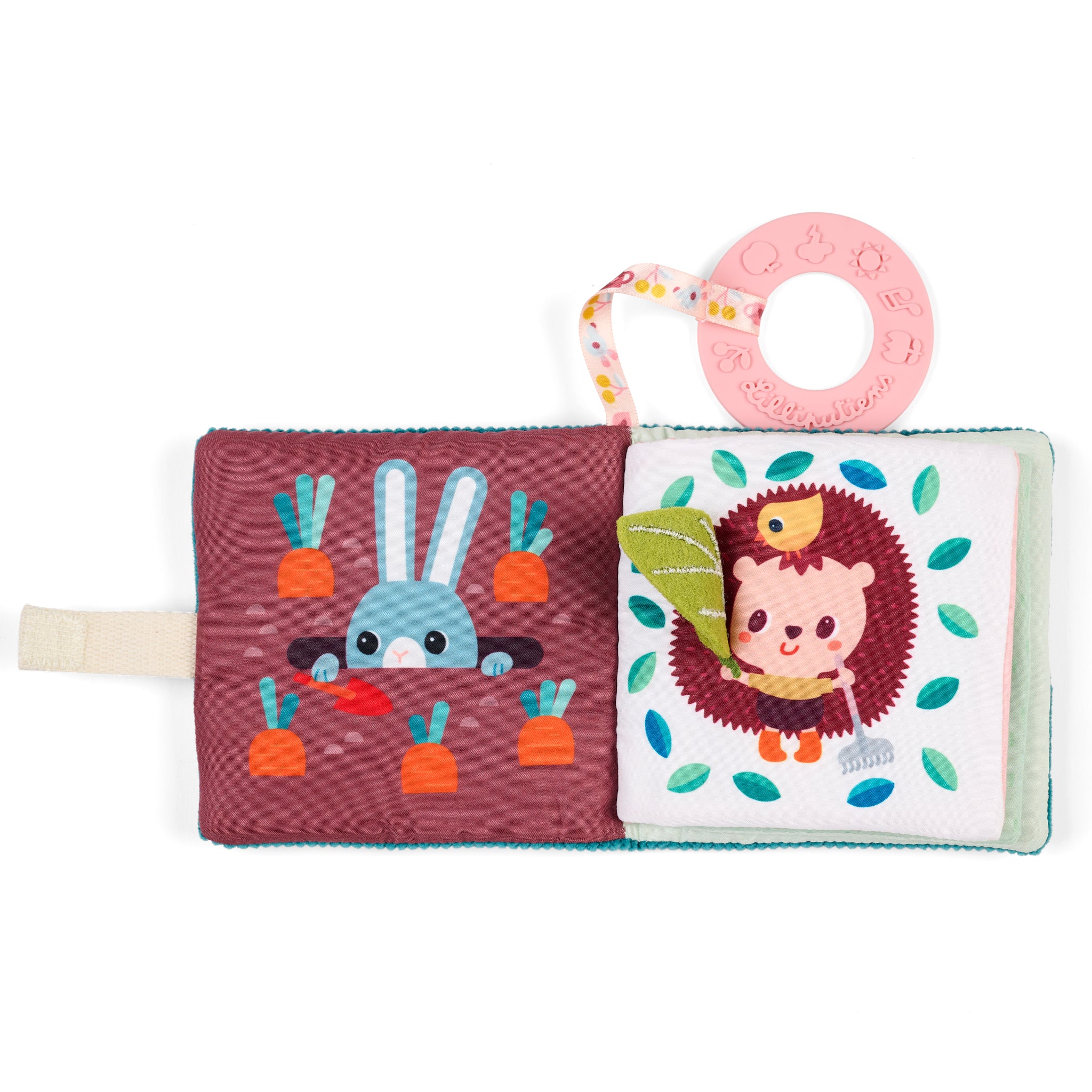 Giocolibro in tessuto Jeanne il gatto