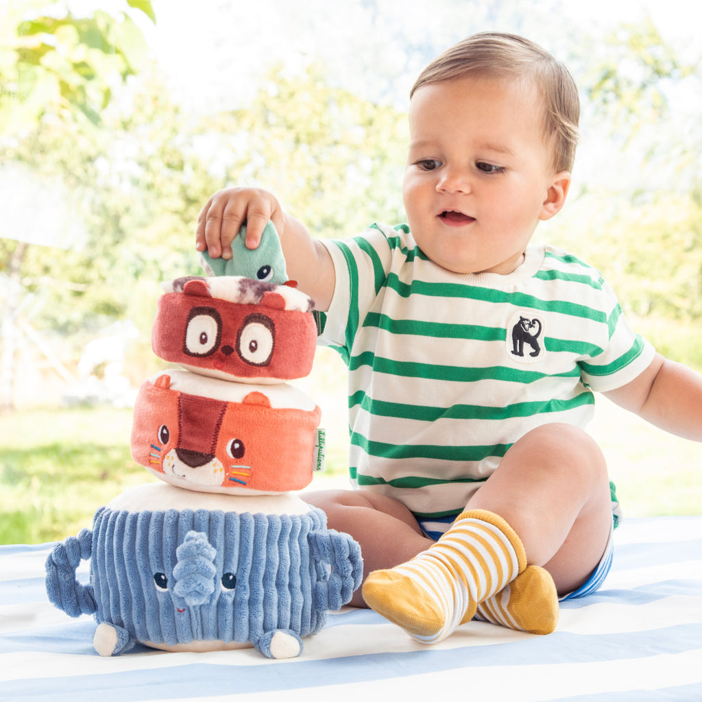 Fabric Sound Pyramid to Stack