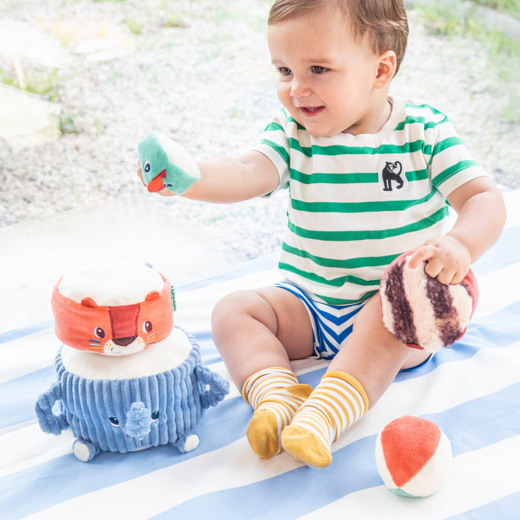 Fabric Sound Pyramid to Stack