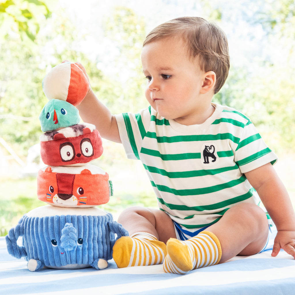 Fabric Sound Pyramid to Stack