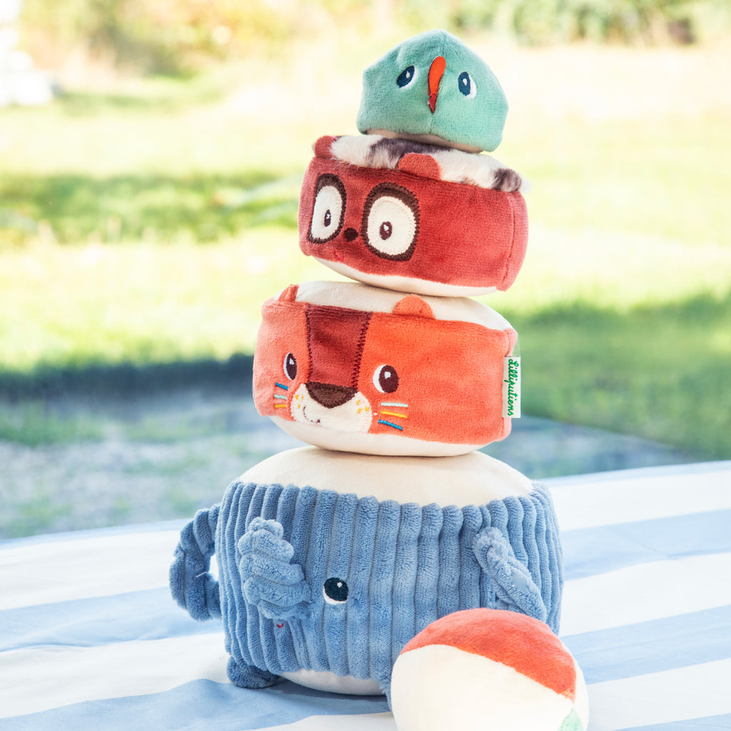 Fabric Sound Pyramid to Stack