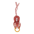 Hanging rattle with bell, Jeanne the cat