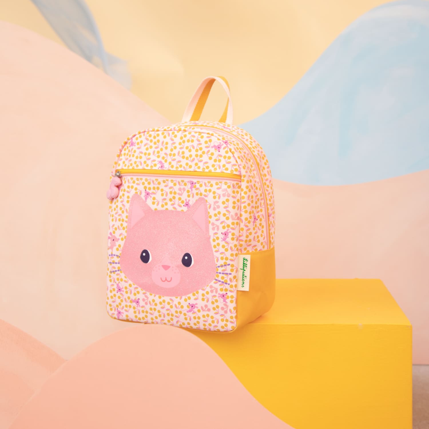 Zaino idrorepellente "Jeanne" gatto, 2 anni+