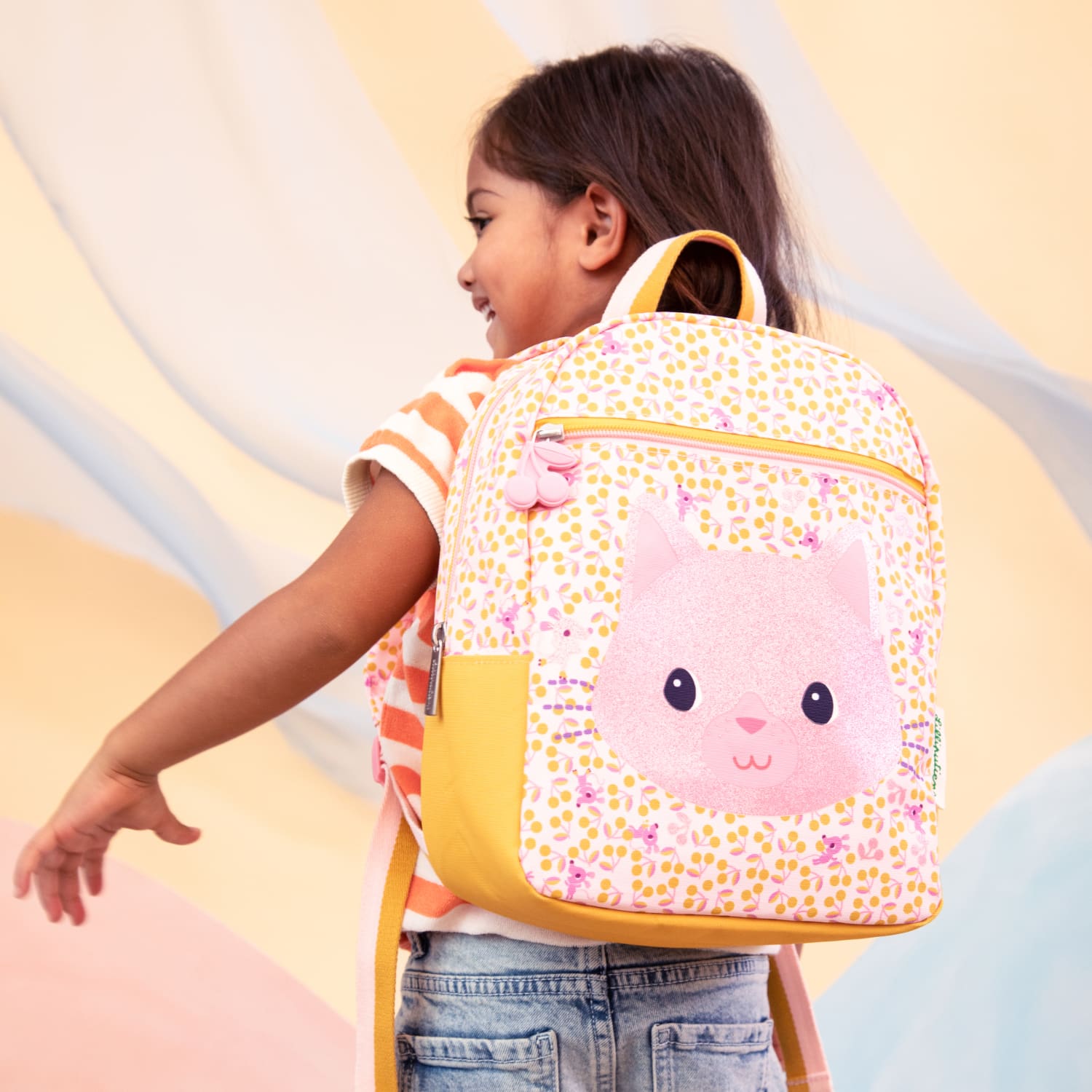 Zaino idrorepellente "Jeanne" gatto, 2 anni+