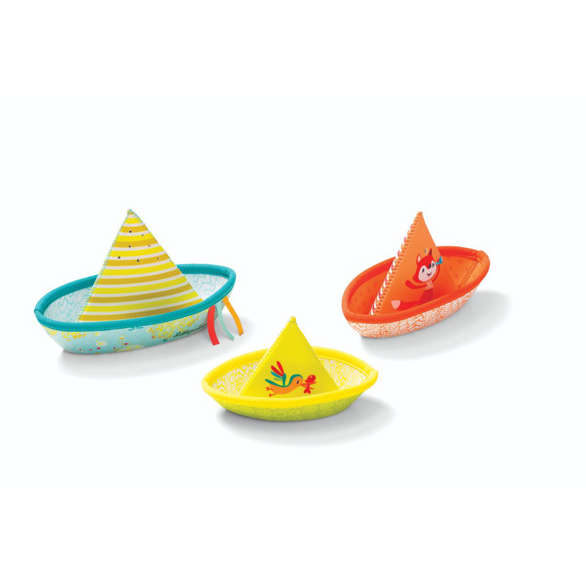 Lilliputiens | Gioco da bagno, Tre barchette