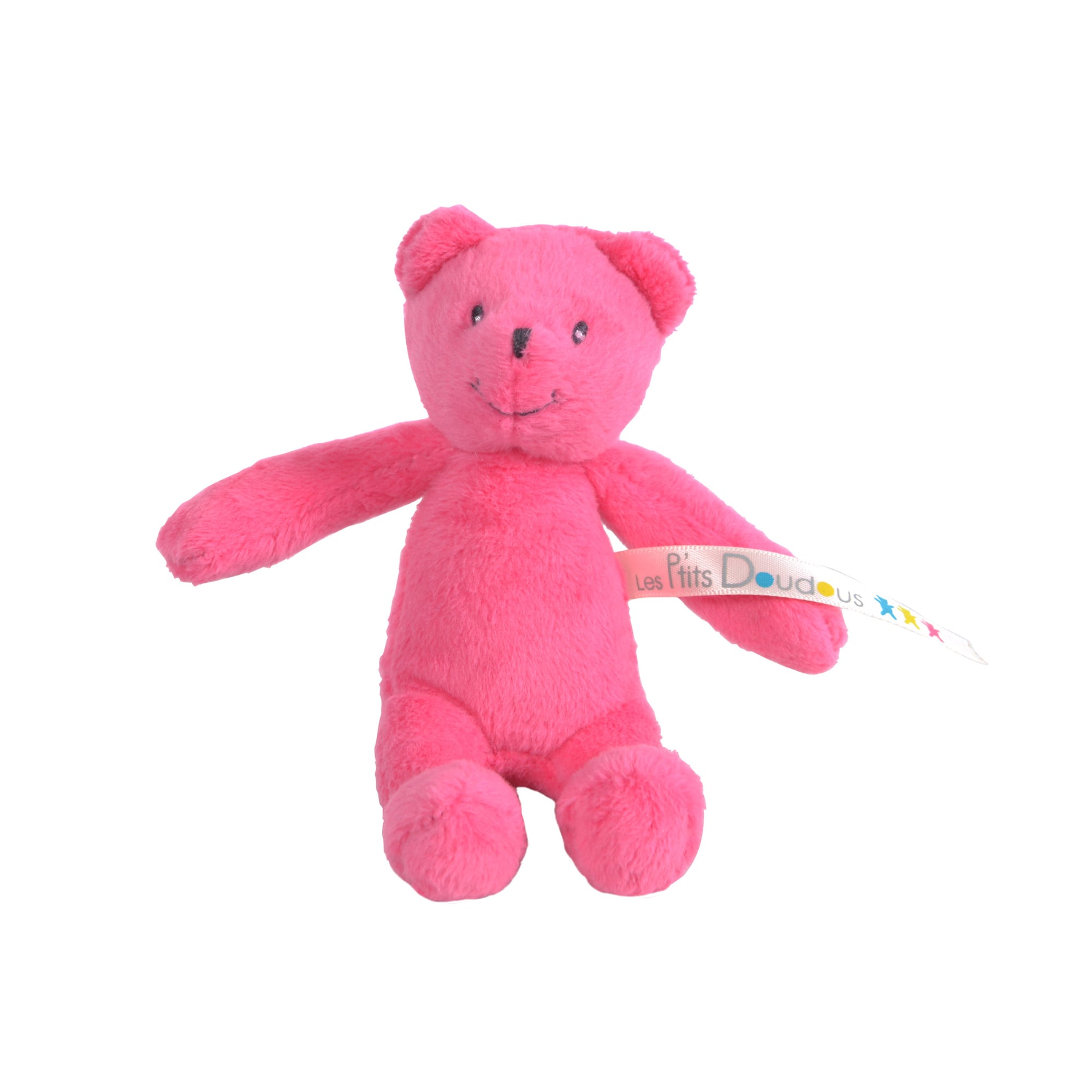 Peluche piccolo orsetto rosa, Doudou Ospedale Moulin Roty