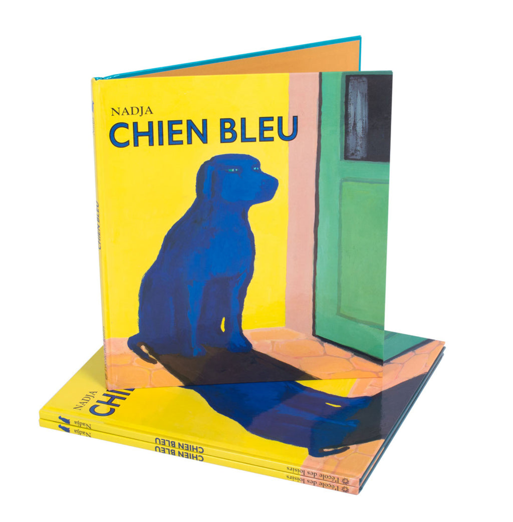 Book Chien bleu de Nadja - FRA