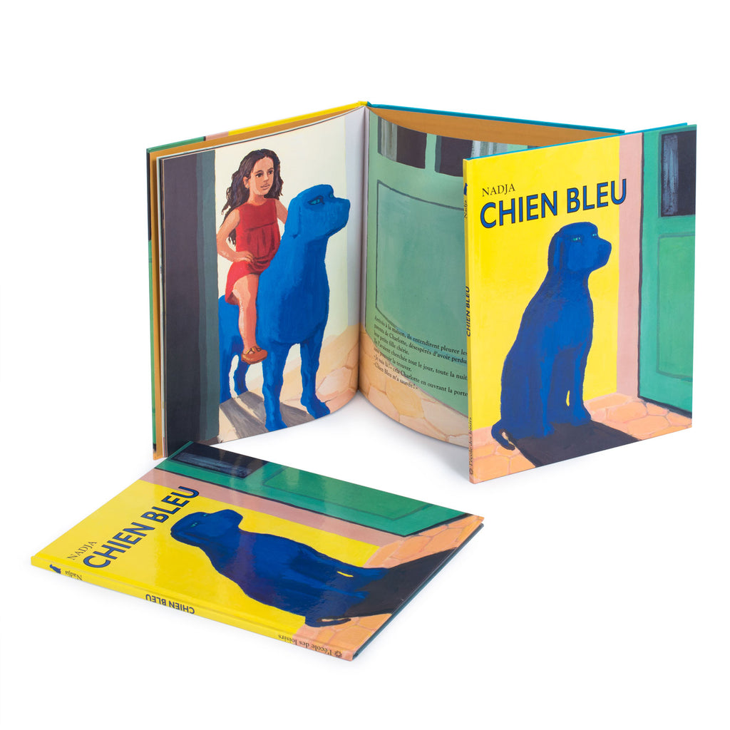Book Chien bleu de Nadja - FRA