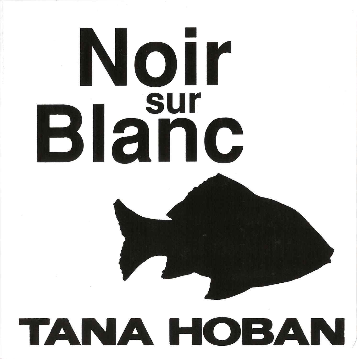 Libro Noir sur blanc de Hoban - FRA
