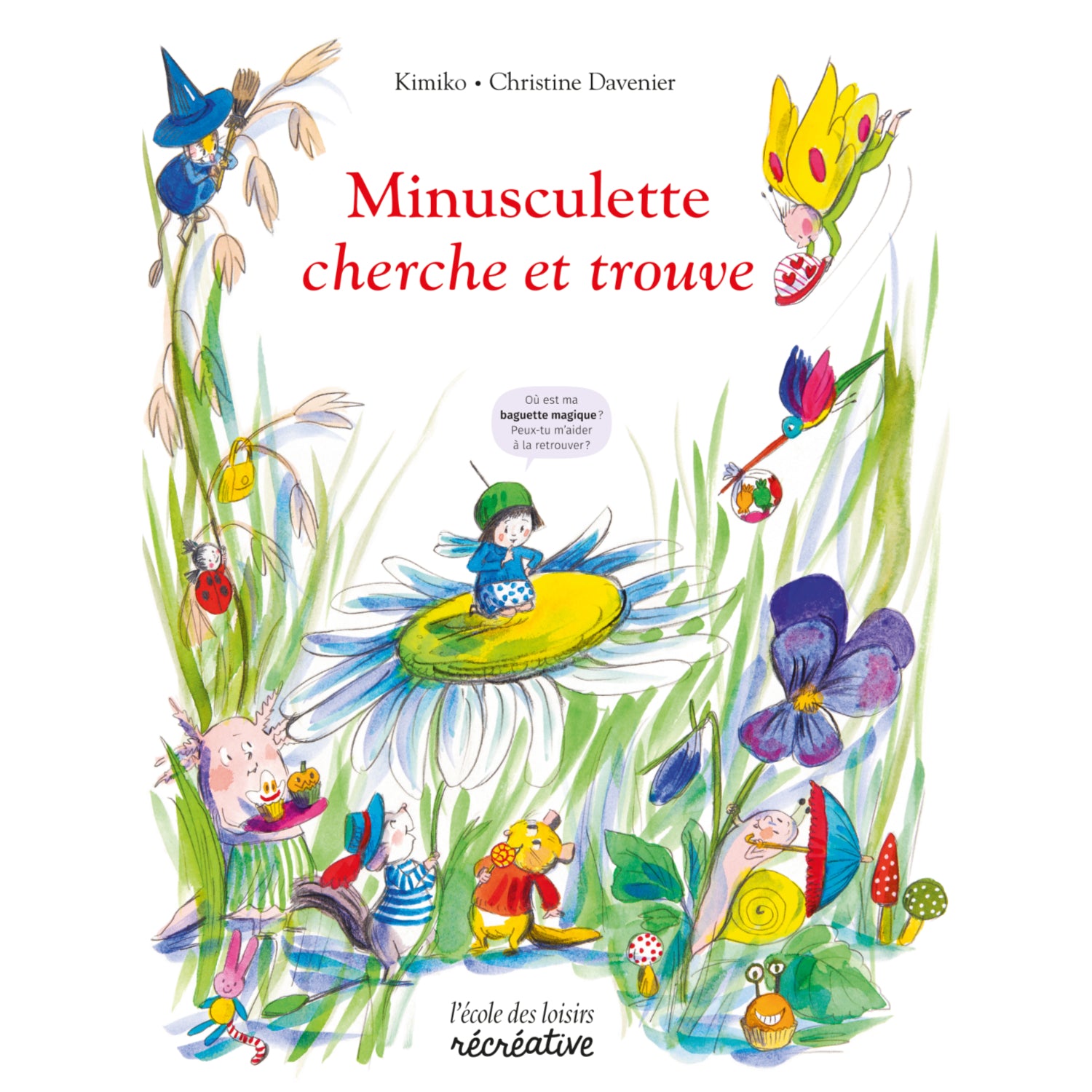 Book Cherche et trouve Minusculette - FRA
