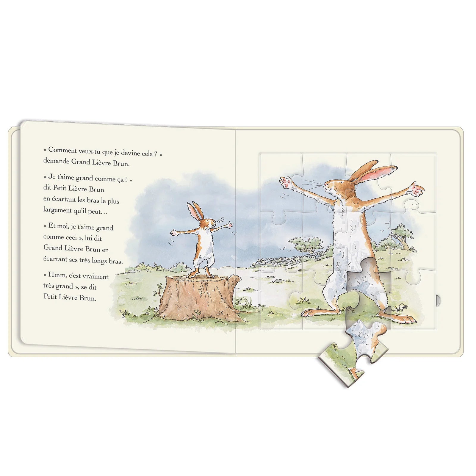 Libro Puzzle, Devine combien je t'aime - FRA