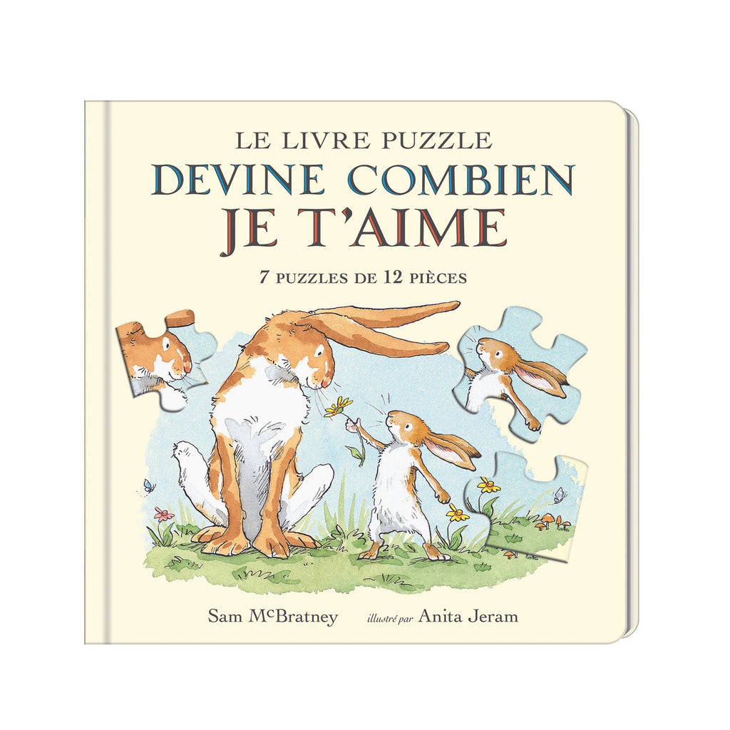 Libro Puzzle, Devine combien je t'aime - FRA