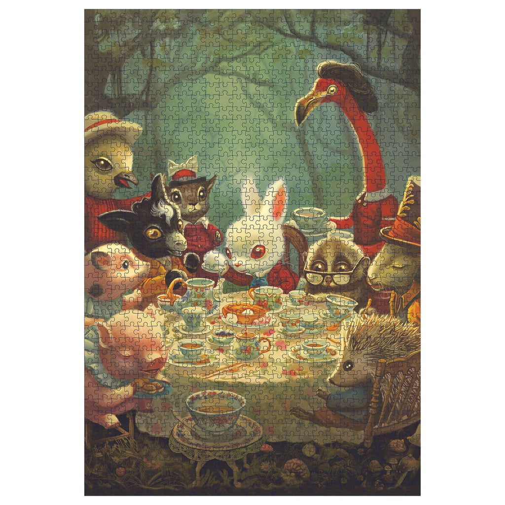 Maxi puzzle - Monsieur le Lapin Blanc, 1000 pièces