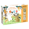 4 Puzzle evolutivi Calinours fête les saisons