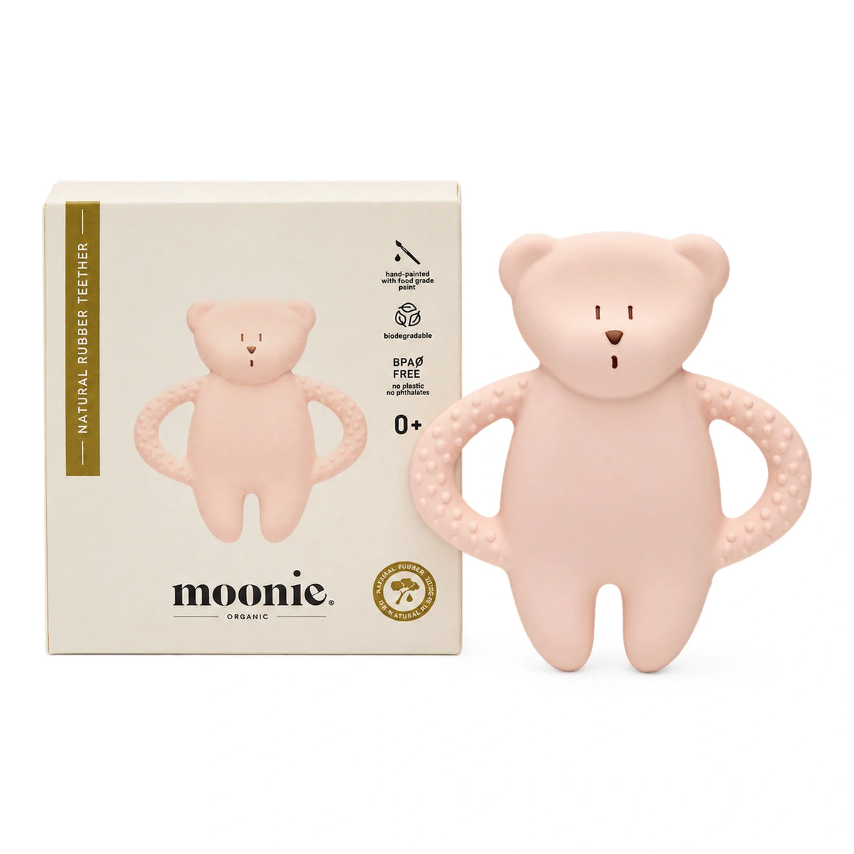 Massaggiagengive gomma naturale, Moonie rose | Moonie