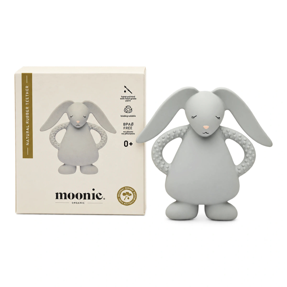 Massaggiagengive gomma naturale, Moonie silver | Moonie