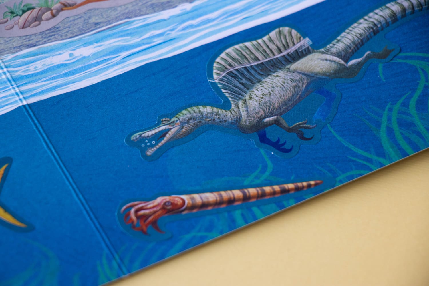 Removable Dinosaur Stickers, 100pcs 