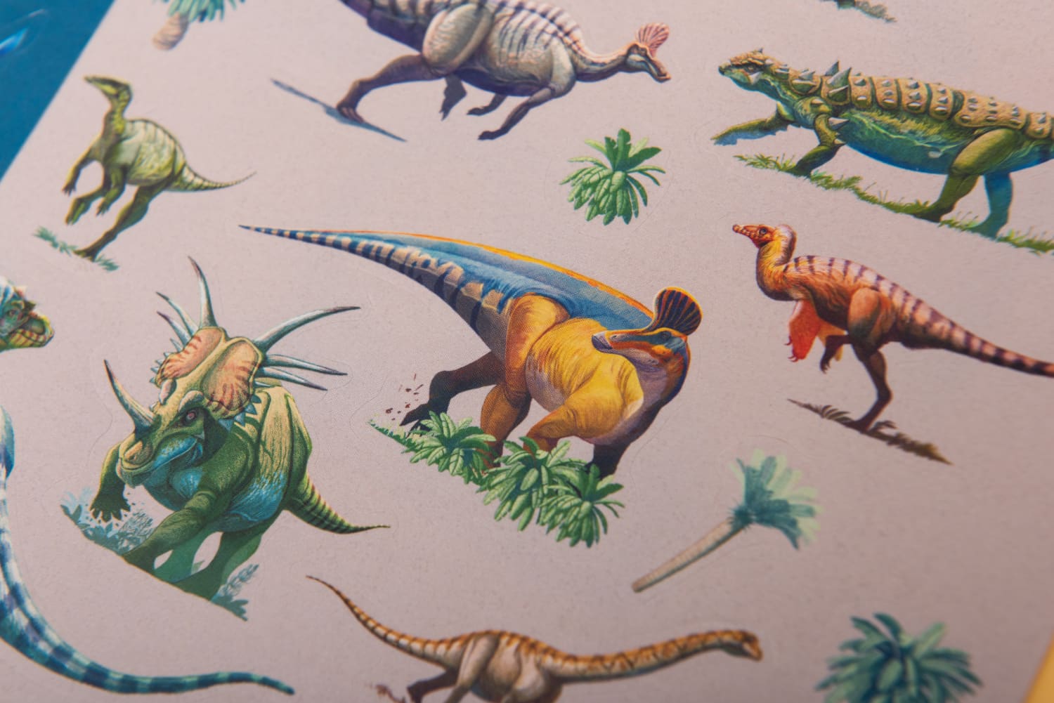 Removable Dinosaur Stickers, 100pcs 