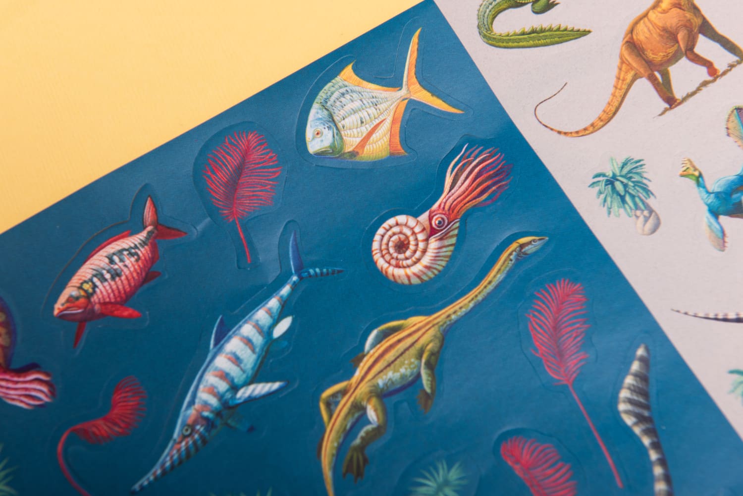 Removable Dinosaur Stickers, 100pcs 