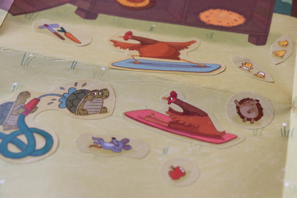 Posters et autocollants, Farmtastic world