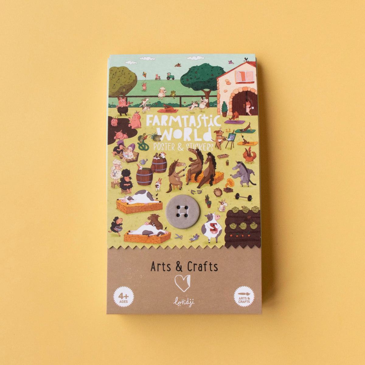 Posters et autocollants, Farmtastic world