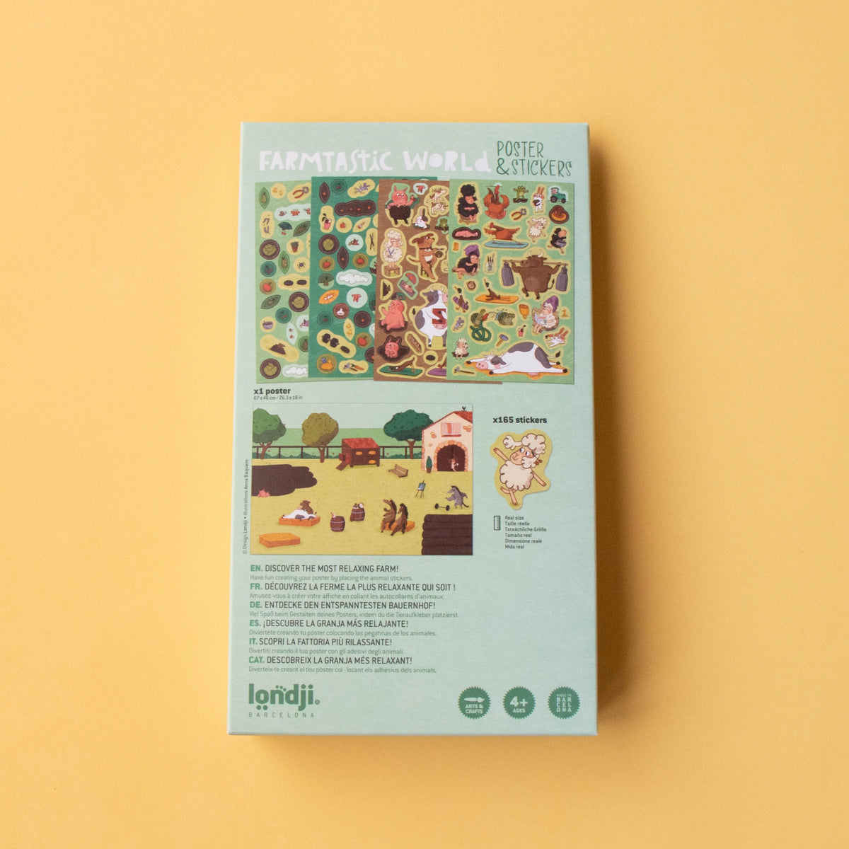 Posters et autocollants, Farmtastic world