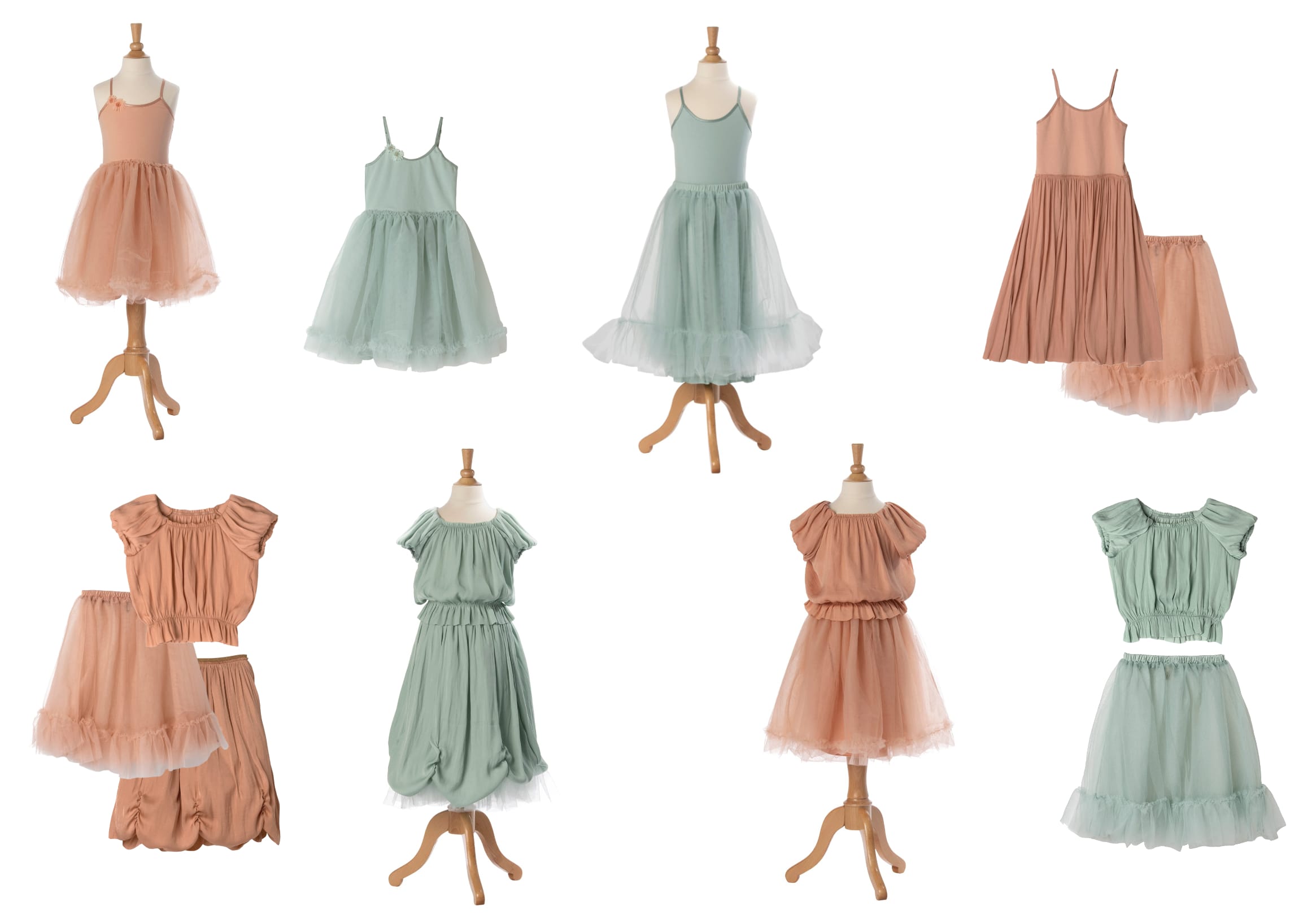 Ballerina Dress, Mint