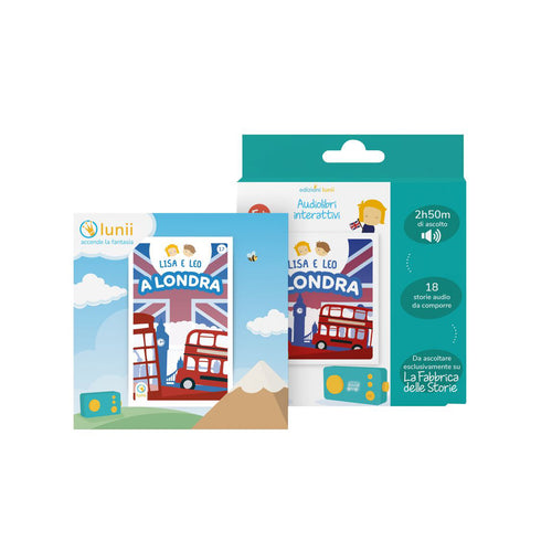 Audiolibro Lunii, Lisa e Leo a Londra